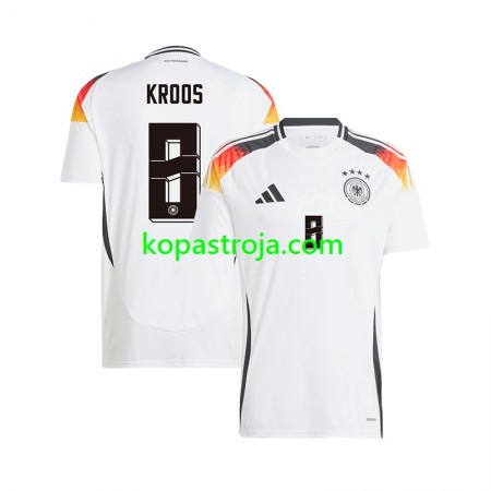 Billiga Fotbollströjor Tyskland Toni Kroos 8 Hemma tröja EM 2024 Kortärmad